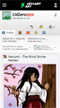 Mobile Screenshot of cmzero.deviantart.com