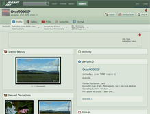 Tablet Screenshot of over9000xp.deviantart.com