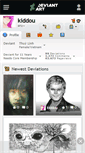 Mobile Screenshot of kiddou.deviantart.com