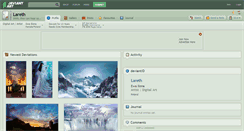 Desktop Screenshot of lareth.deviantart.com