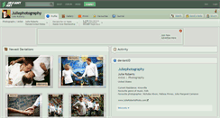 Desktop Screenshot of juliephotography.deviantart.com