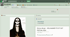 Desktop Screenshot of dimmuborgir.deviantart.com