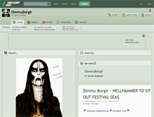 Tablet Screenshot of dimmuborgir.deviantart.com