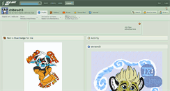 Desktop Screenshot of chibired13.deviantart.com