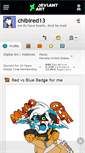 Mobile Screenshot of chibired13.deviantart.com