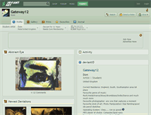 Tablet Screenshot of gateway12.deviantart.com