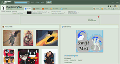 Desktop Screenshot of phantom-fighter.deviantart.com