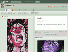 Tablet Screenshot of jjhale78.deviantart.com
