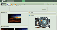 Desktop Screenshot of luckyz.deviantart.com