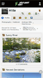 Mobile Screenshot of h1lle.deviantart.com