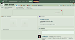 Desktop Screenshot of lordofcorruption.deviantart.com