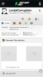 Mobile Screenshot of lordofcorruption.deviantart.com