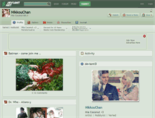 Tablet Screenshot of nikkouchan.deviantart.com