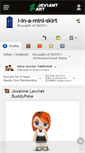 Mobile Screenshot of l-in-a-mini-skirt.deviantart.com