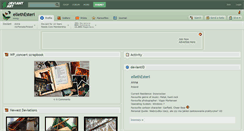 Desktop Screenshot of ellethesteri.deviantart.com