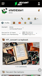 Mobile Screenshot of ellethesteri.deviantart.com