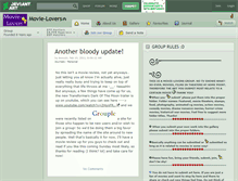 Tablet Screenshot of movie-lovers.deviantart.com