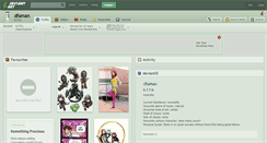 Desktop Screenshot of dfaman.deviantart.com