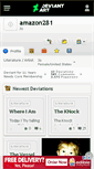 Mobile Screenshot of amazon281.deviantart.com