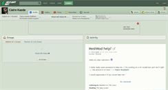 Desktop Screenshot of claire-kaede.deviantart.com