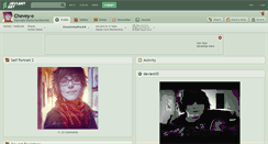 Desktop Screenshot of chevey-o.deviantart.com