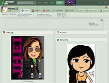 Tablet Screenshot of mirana22.deviantart.com