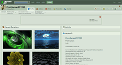 Desktop Screenshot of premsuman891990.deviantart.com