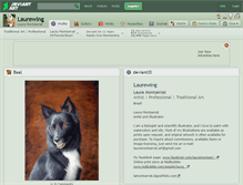 Tablet Screenshot of laurewing.deviantart.com