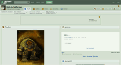 Desktop Screenshot of nick-is-safferion.deviantart.com
