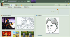 Desktop Screenshot of maasakari.deviantart.com