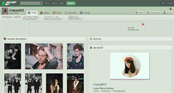 Desktop Screenshot of crazzym33.deviantart.com