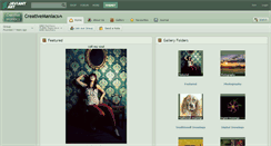 Desktop Screenshot of creativemaniacs.deviantart.com