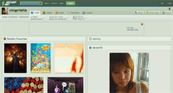 Desktop Screenshot of chingerliefde.deviantart.com