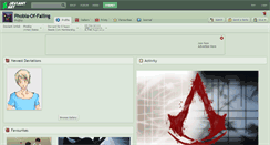 Desktop Screenshot of phobia-of-falling.deviantart.com