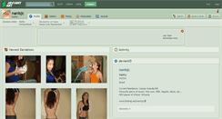 Desktop Screenshot of nanisjc.deviantart.com