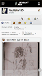 Mobile Screenshot of pauliefan55.deviantart.com