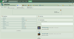 Desktop Screenshot of kattyshan.deviantart.com