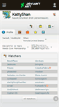 Mobile Screenshot of kattyshan.deviantart.com