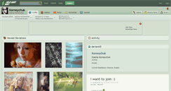 Desktop Screenshot of korneychuk.deviantart.com