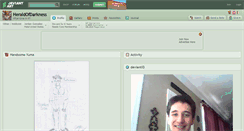 Desktop Screenshot of heraldofdarkness.deviantart.com