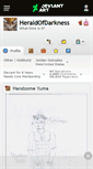 Mobile Screenshot of heraldofdarkness.deviantart.com