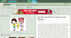 Desktop Screenshot of ajpokeman.deviantart.com