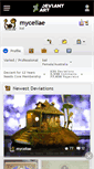 Mobile Screenshot of myceliae.deviantart.com