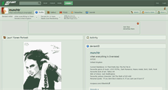 Desktop Screenshot of munchtr.deviantart.com