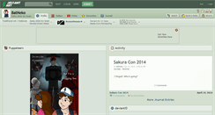 Desktop Screenshot of batneko.deviantart.com