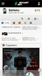 Mobile Screenshot of batneko.deviantart.com