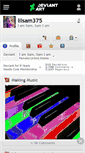 Mobile Screenshot of lilsam375.deviantart.com