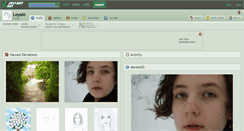 Desktop Screenshot of leyaio.deviantart.com