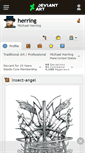 Mobile Screenshot of herring.deviantart.com