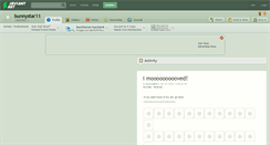 Desktop Screenshot of bunnystar11.deviantart.com